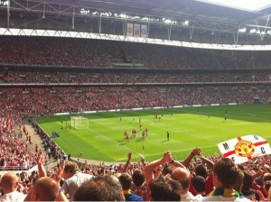 United celebrate Little Pea's debut goal