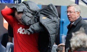 Rooney gets his coat. Will he be getting it for good in January?